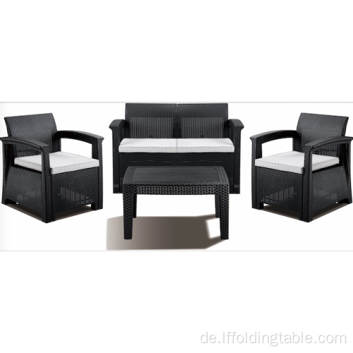 4-Sitzer (4. Alter) PP Outdoor Sofa Set